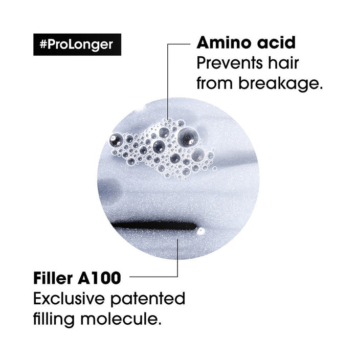 L’Oreal Professionnel Pro Longer Shampoo With Filler - A100 and Amino Acid for Long Hair with Thinned Ends 300ml - Beauty Tribe