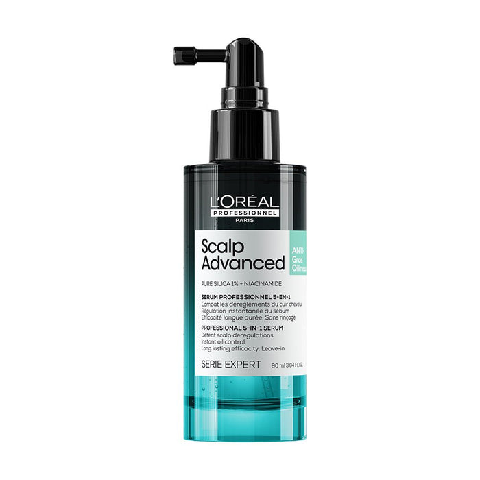L'Oreal Professionnel Scalp Advanced Anti - Oiliness 5 in 1 professional leave - in serum 90ml - Beauty Tribe
