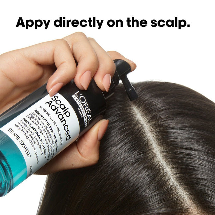 L'Oreal Professionnel Scalp Advanced Anti - Oiliness 5 in 1 professional leave - in serum 90ml - Beauty Tribe