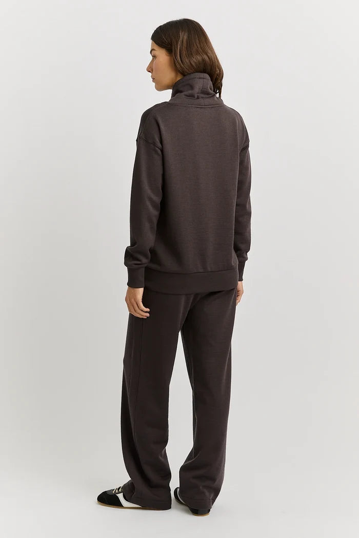 LOUNGE FUNNEL NECK SWEAT | Date - Darling & Domain