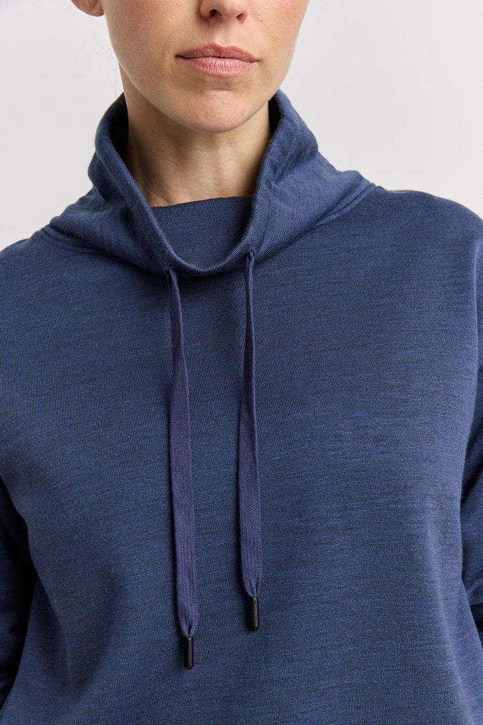 LOUNGE FUNNEL NECK SWEAT | Galaxy - Darling & Domain