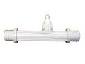 Master Spa   X320207   White Mazzei Ozone Injector Without Check Valve   Side View