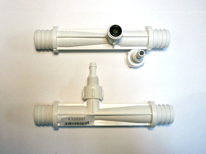Master Spa   X320207   White Mazzei Ozone Injector Without Check Valve   Demo View