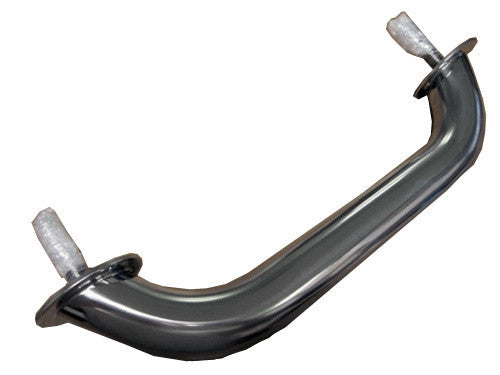 Master Spa   X510005   13.5 inch Stainless Grab Bar for RX (1 Stud)   Front View
