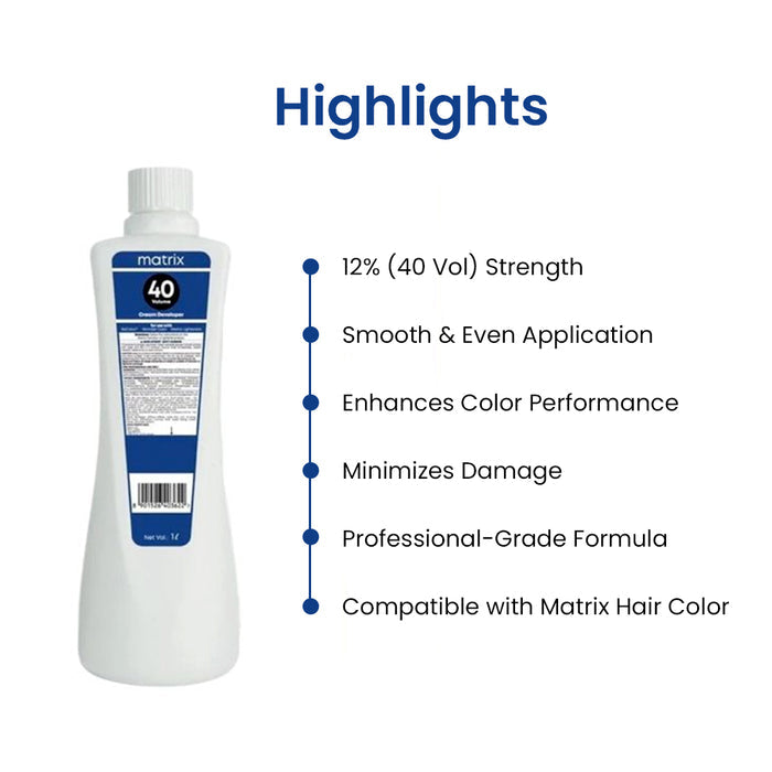 MATRIX OXYDANT 40VOL 1000MLD