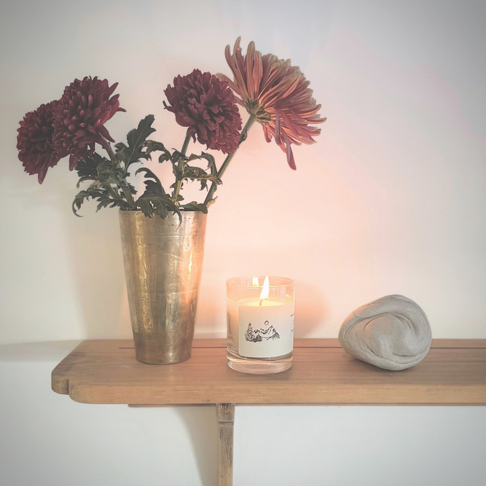 Mellow Mountain - Earth, Smoke, and Leaves Handcrafted Soy Candle