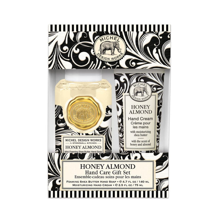 michel design works honey almond gift set