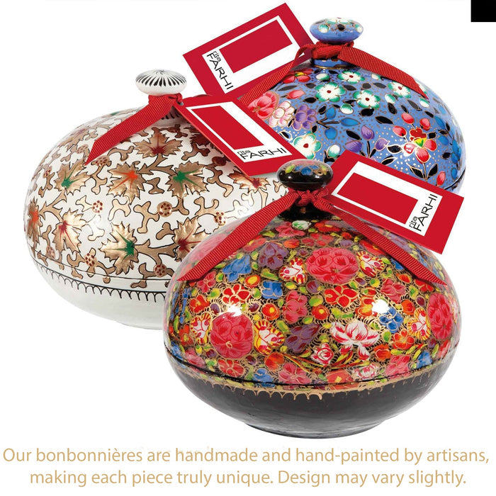 Milk Pistachio in a Handmade Bonbonnière, Palm Oil Free, 130g