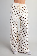 Mineral Washed Polka Dot Sweatpants