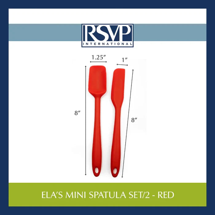 Mini Spatula Set Red