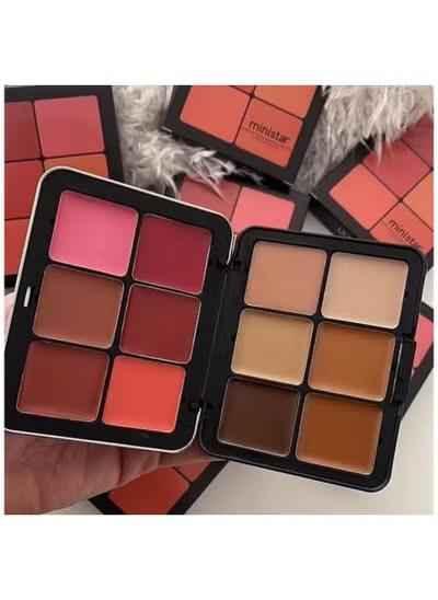 Ministar Ultra HD Palette - Professional Face Contouring - Face Palette - Ministar -- United Arab Emirates -- Pinky Cosmetics