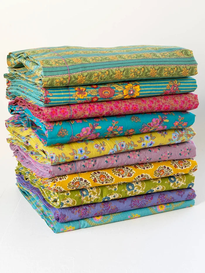 Mix & Match Cotton Fitted Sheet - Jaipur Stripe-view 5
