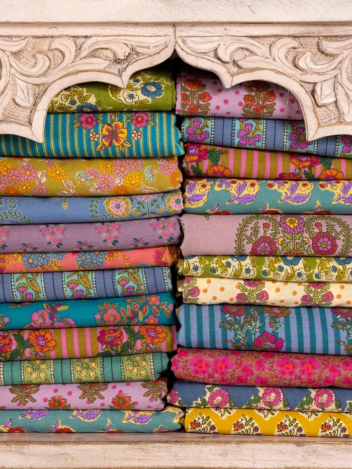 Mix & Match Cotton Flat Sheet - Coral Daisy Toss-view 4