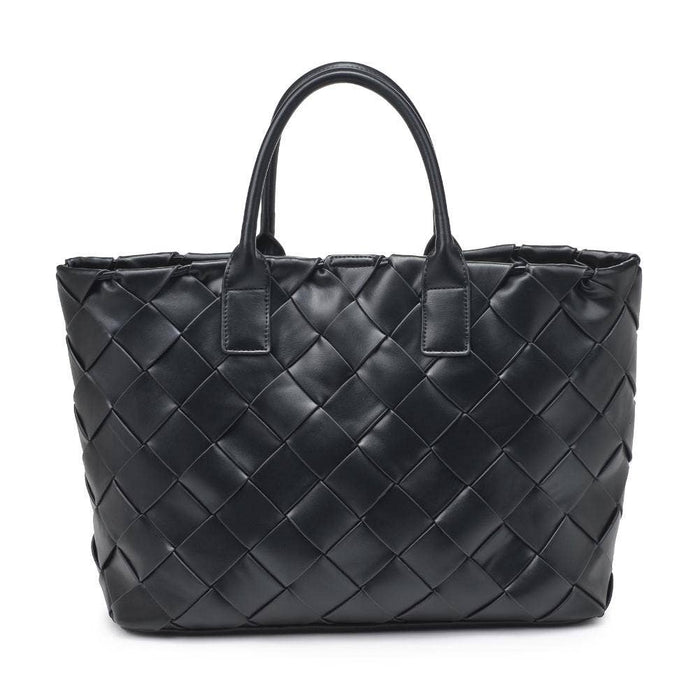 Moda Luxe - Adeline Woven Tote: Black