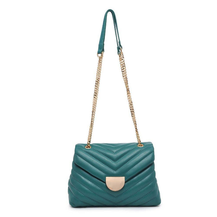 Emerald green Moda Luxe Nora crossbody bag