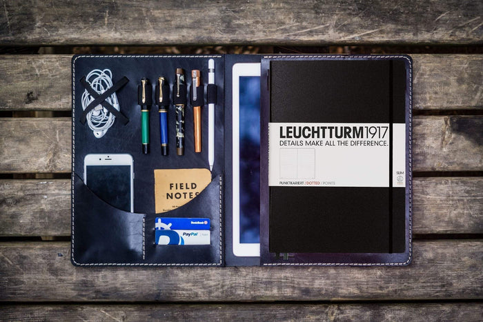 Moleskine Professional Workbook A4 Cover - Leather Compendium - Black