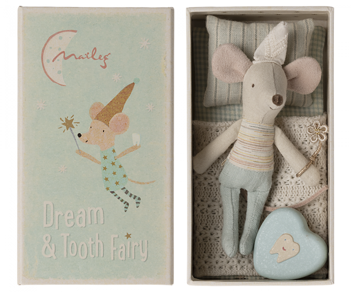 Maileg - Mouse In A Box - Little Brother - Tooth Fairy