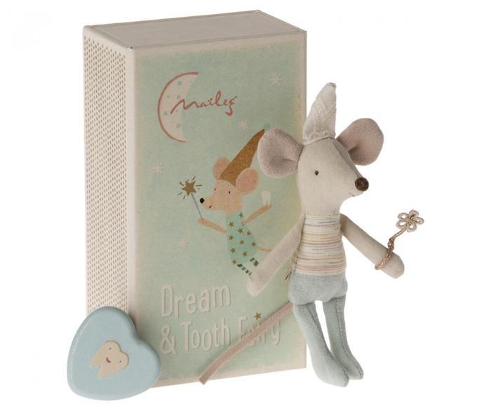 Maileg - Mouse In A Box - Little Brother - Tooth Fairy