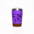 NATIVE NORTHWEST Cork Base Travel Mug - Hummingbird - 12oz