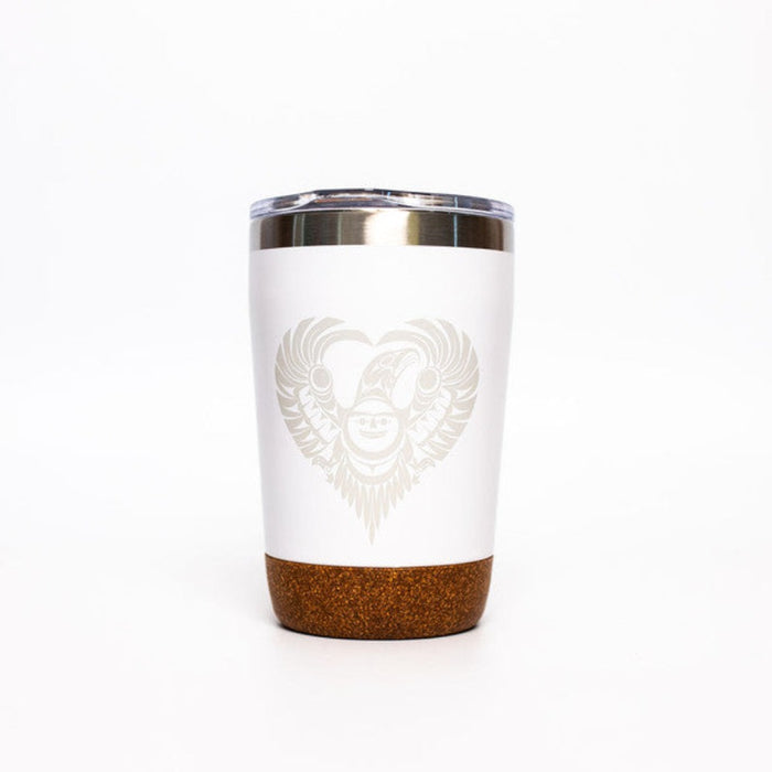 NATIVE NORTHWEST Cork Base Travel Mugs - Healing from Within - 12 oz