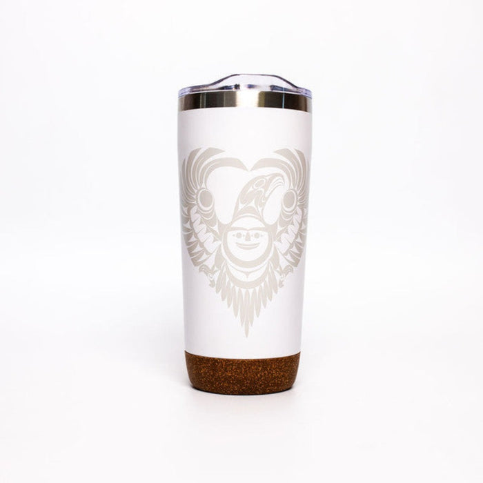NATIVE NORTHWEST Cork Base Travel Mugs - Healing from Within - 20 oz