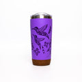 NATIVE NORTHWEST Cork Base Travel Mugs - Hummingbird - 20 oz