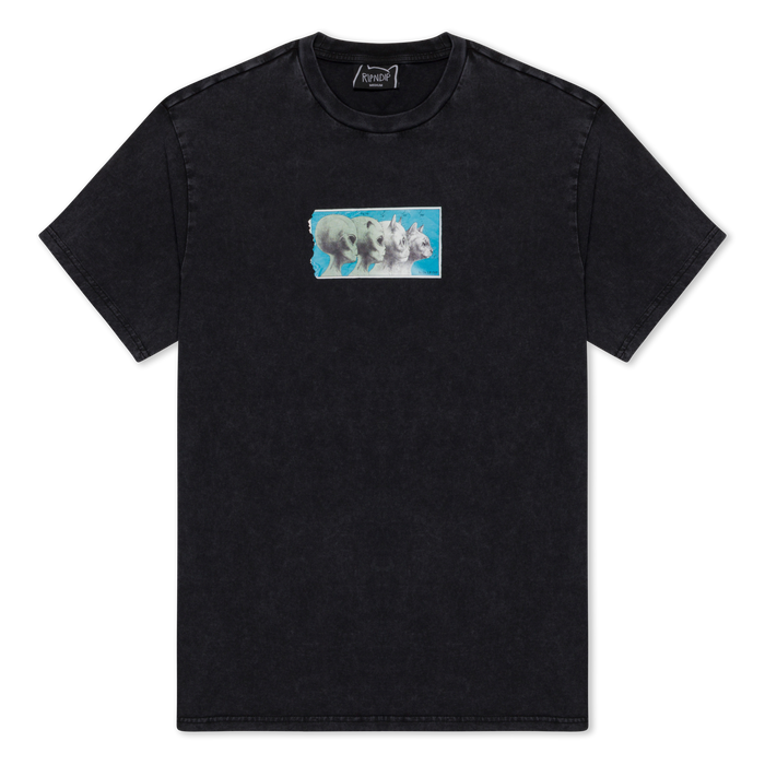 RIPNDIP Nerm Geo Tee (Black Vintage Wash)