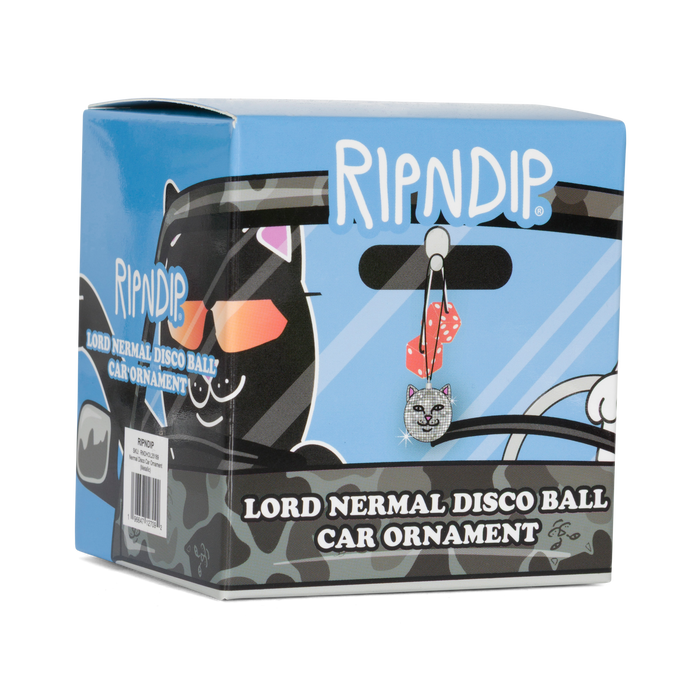 RIPNDIP Nermal Disco Car Ornament (Metallic)