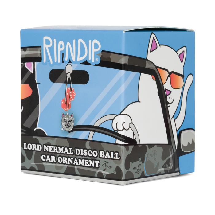 RIPNDIP Nermal Disco Car Ornament (Metallic)