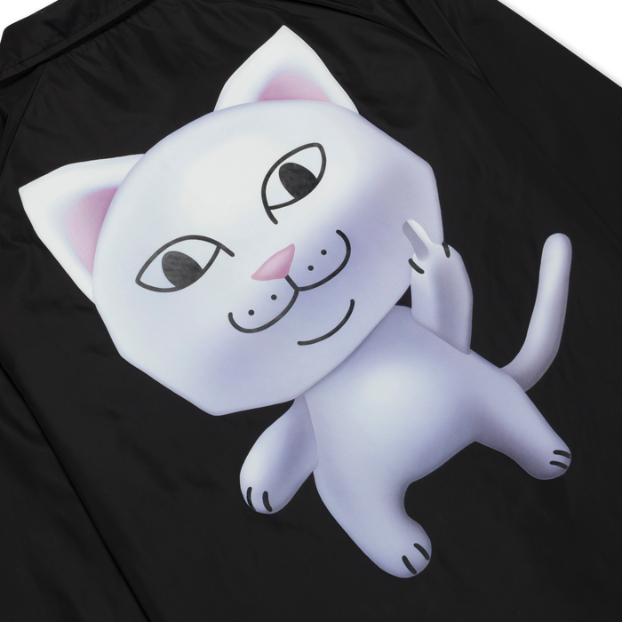 RIPNDIP Nermii Coaches Jacket (Black)