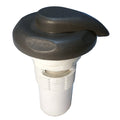Master Spa   X232596   2010 1" Scalloped Dark Grey Air Control   Side View