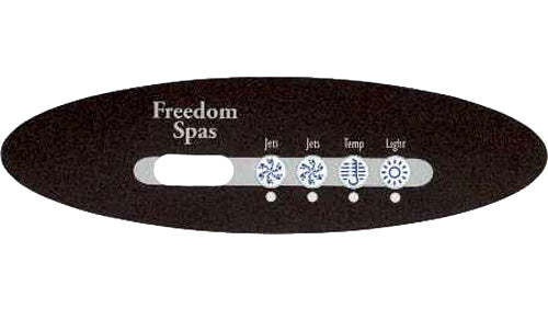 Master Spa   X509018   2 Pump Overlay MVP260 2006 Freedom Spa   Front View