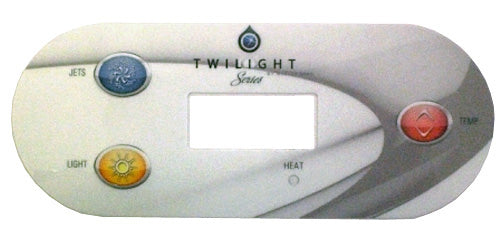 Master Spa   X509041   1 Pump Overlay for Twilight Series   Front View