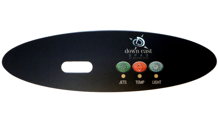 Master Spa   X509052   Down East Somerset 3 Button Overlay 2010   Front View