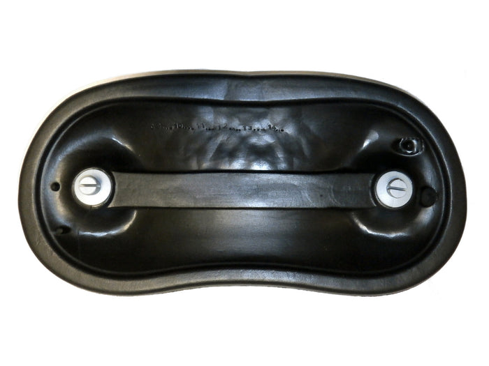 Master Spa   X540709   Spa Pillow   Black Euro Style Pillow Starting in 2005   Back View