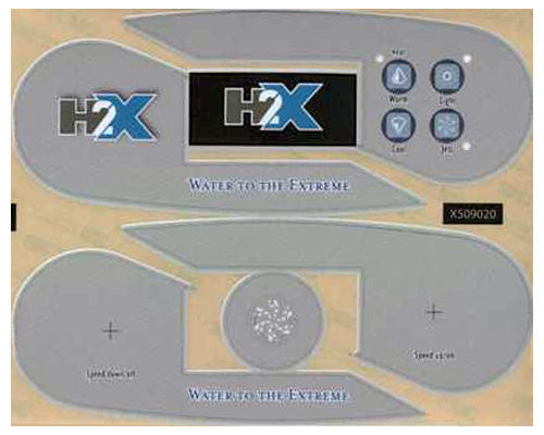 Master Spa   X509020   H2X Complete Overlay   Front View