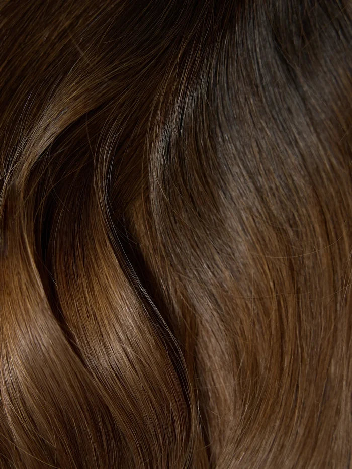 Ombre - Espresso (#1C) to Chestnut Brown (#6C) 20" I-Tip