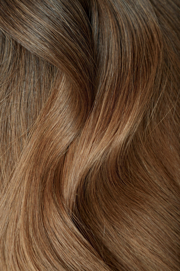 Ombre - Espresso (#1C) to Chestnut Brown (#6C) 20" I-Tip