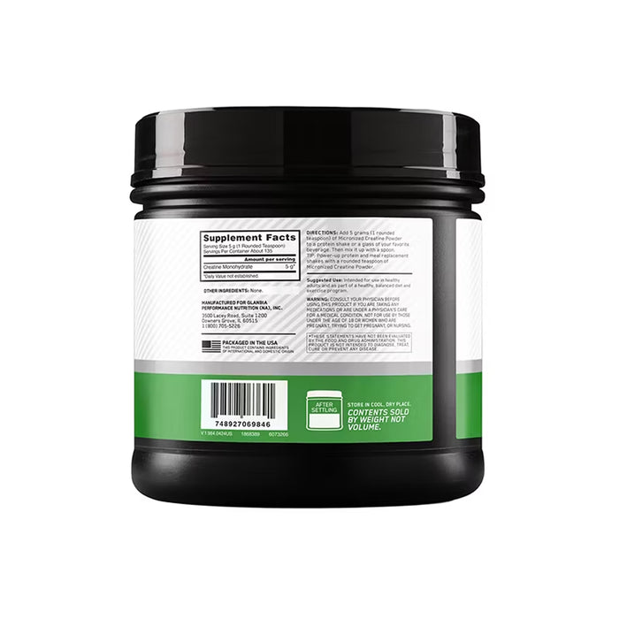Optimum Nutrition Micronized Creatine Powder Unflavored, 135 Servings - 6 Pack