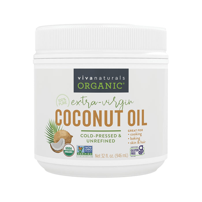 Organic Coconut Oil, Extra-Virgin