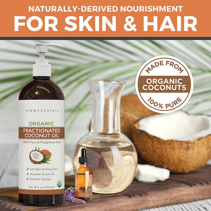 Organic Fractionated Coconut Oil