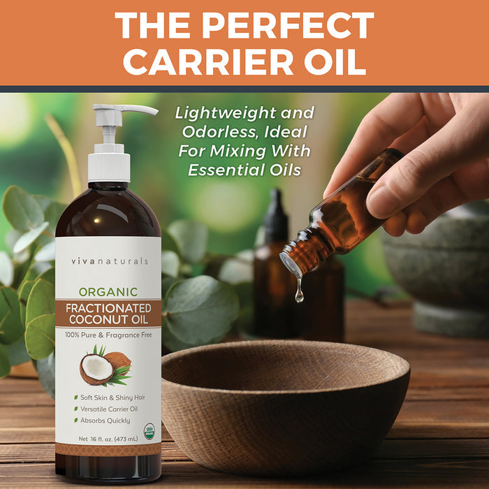 Organic Fractionated Coconut Oil