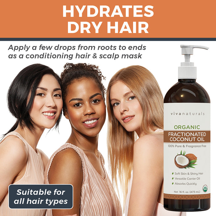 Organic Fractionated Coconut Oil