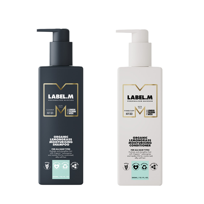 Organic Lemongrass Moisturising Set