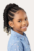 OUTRE LIL LOOKS DRAWSTRING PONY - BEADED TWIST 12" - BSW BEAUTY CANADA