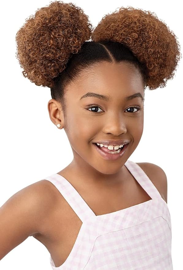 OUTRE Lil Looks Drawstring ponytail  Duo-puffs