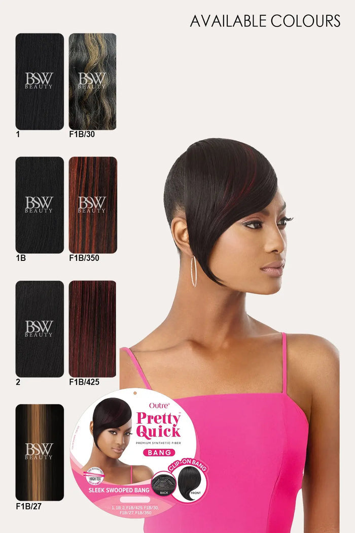 OUTRE PRETTY QUICK BANG - SLEEK SWOOPED BANG - BSW BEAUTY CANADA