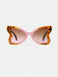 Oversized Butterfly Sunglasses | Tortoiseshell-Image 1