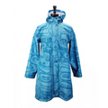 PANABO Rain Coat - Raven Transforming Turquoise