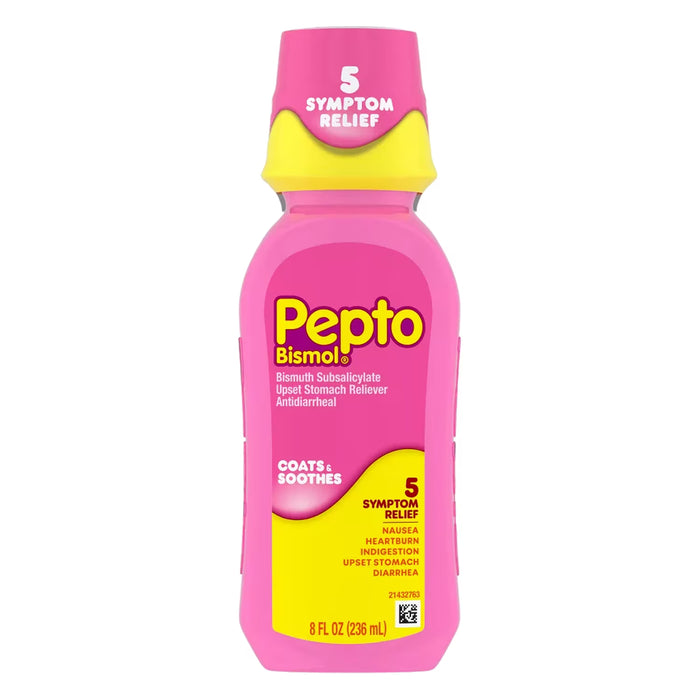 Pepto-Bismol Original Liquid Digestive Support - 8 fl - 12 Pack